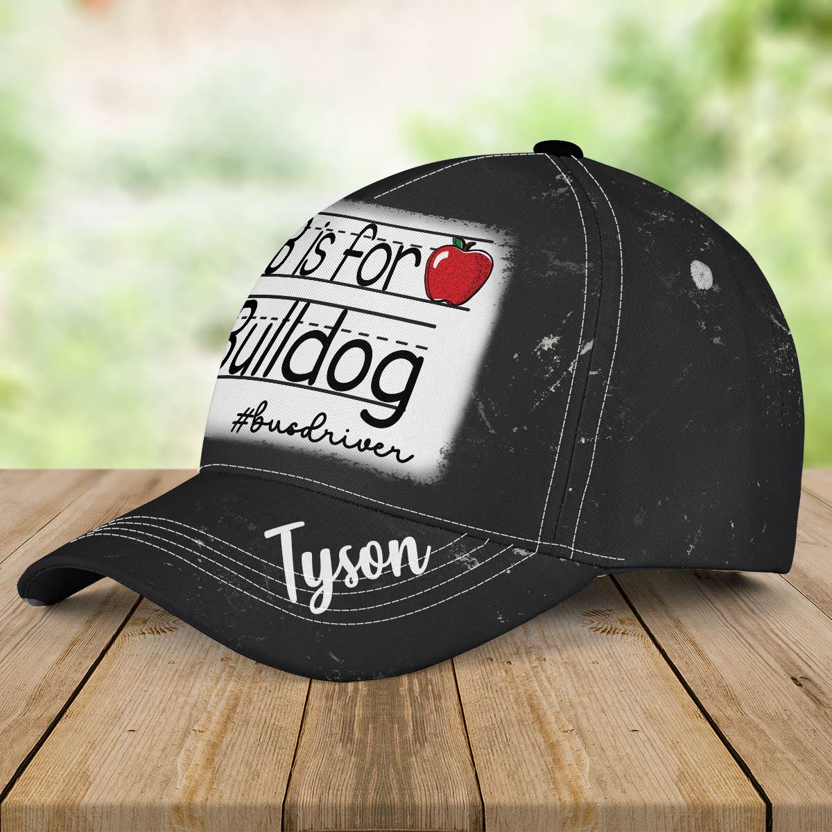 Personalized Cap For Teacher Student - Custom School Mascot Hat With Name
