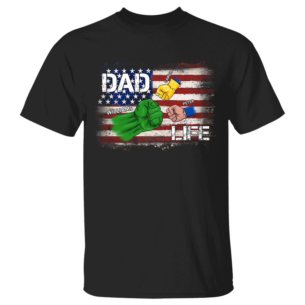 Dad Life Personalized Shirt