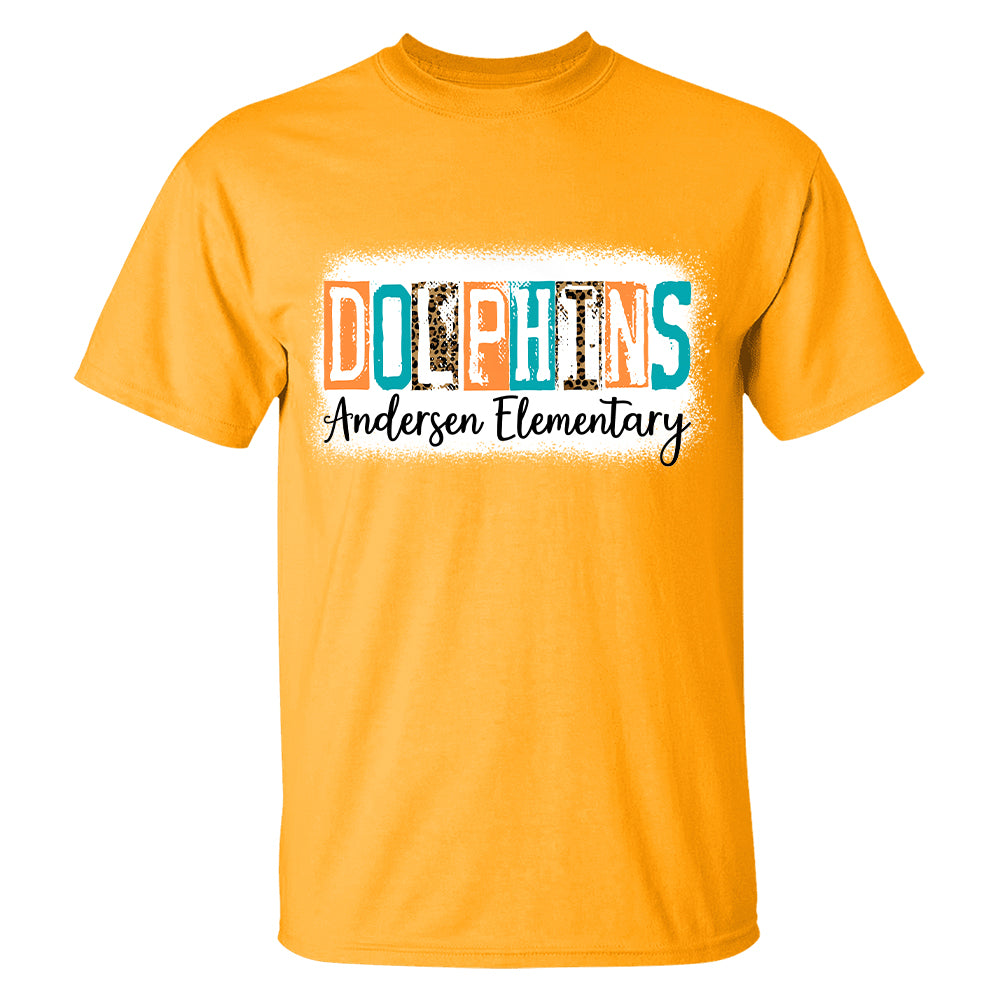 School Spirits Personalized Shirt Custom School Mascot And School Name