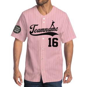  Baseball Shirts for Men, Baseball Shirts, Custom Pink