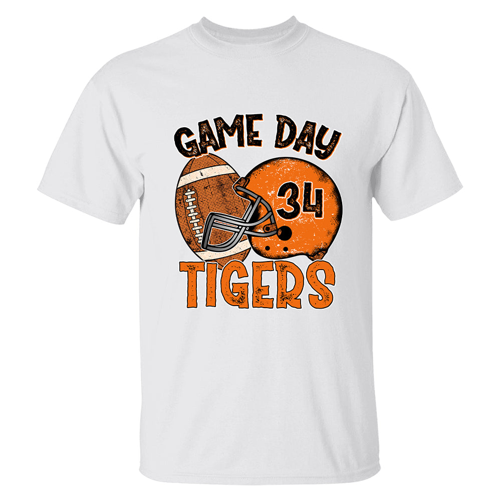 Game Day Football Personalized Shirt Custom Team Name