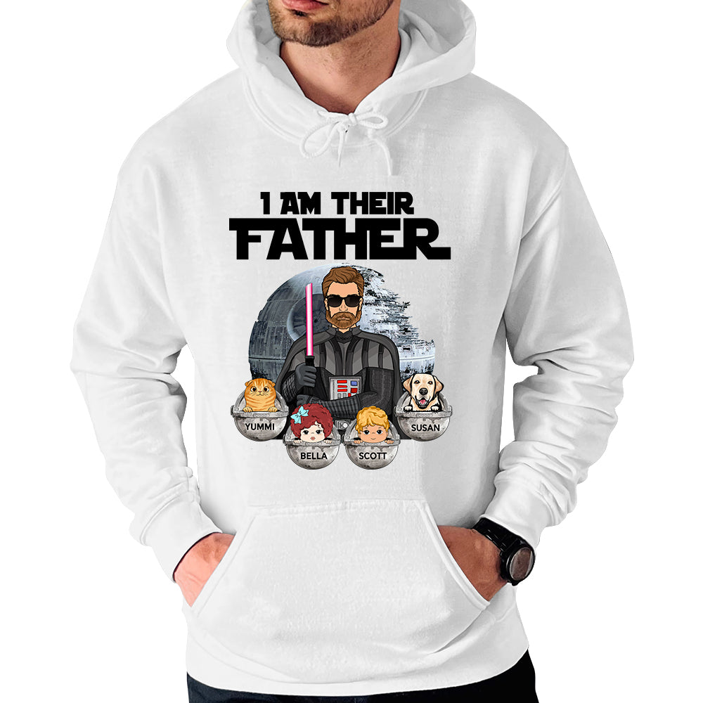 I Am Their Father Custom Shirt For Dad Mom