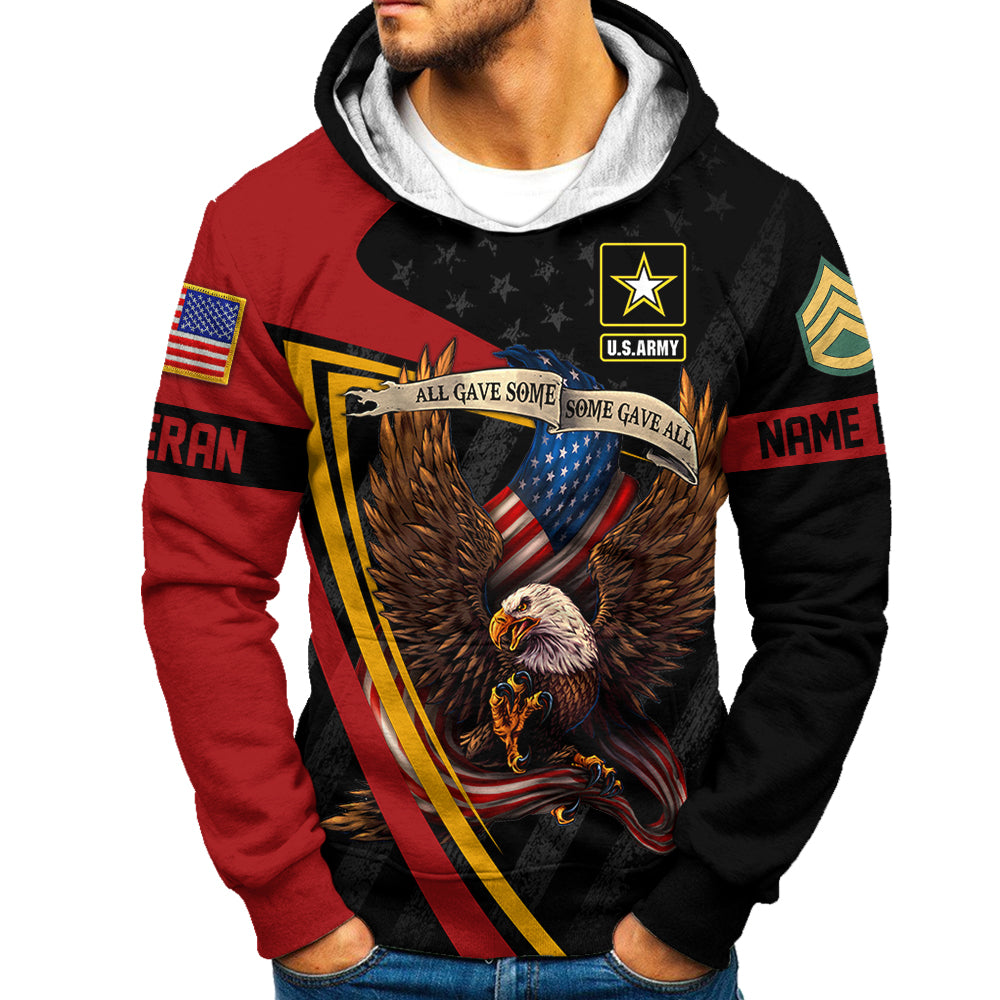 All Gave Some Some Gave All Bald Eagle Custom Shirt For Veteran Memorial Day All Over Print Shirt H2511