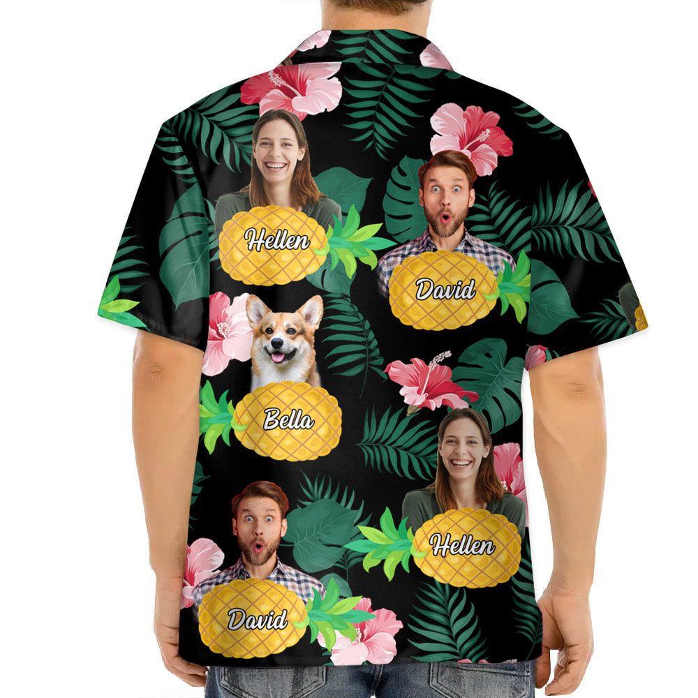 Custom Upload Photo Dog Hawaiian Shirt