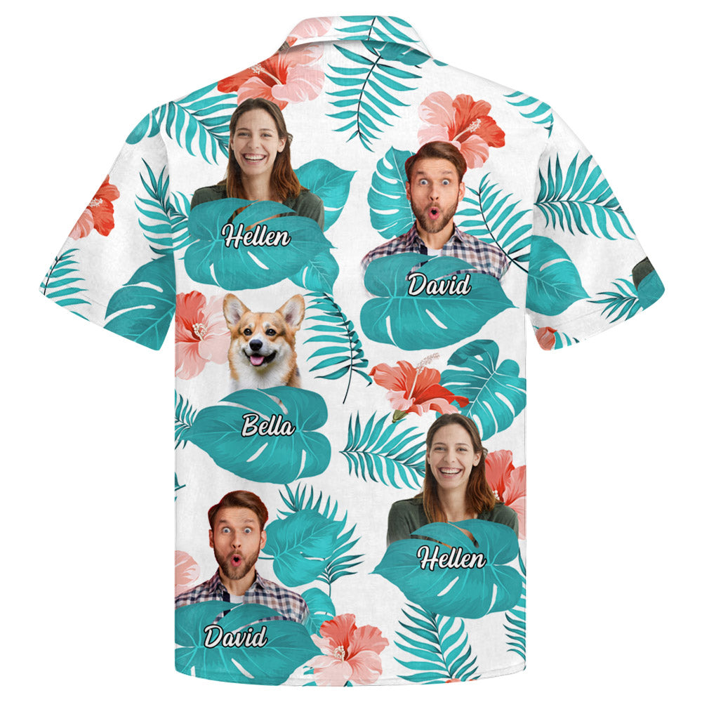 Custom Upload Photo Dog Hawaiian Shirt