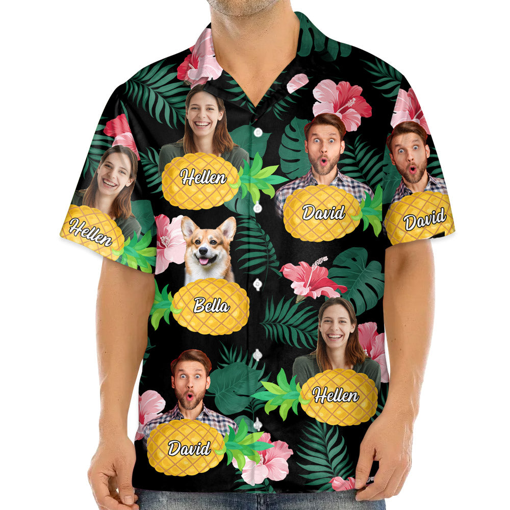 Custom Upload Photo Dog Hawaiian Shirt