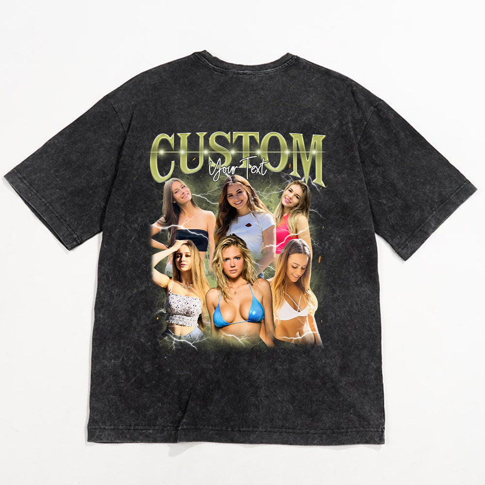Custom Bootleg Rap Tee, Custom Photo - Vintage Graphic 90s T-shirt, Custom Photo Shirt, Custom Your Own Bootleg Idea Here, Insert Your Design