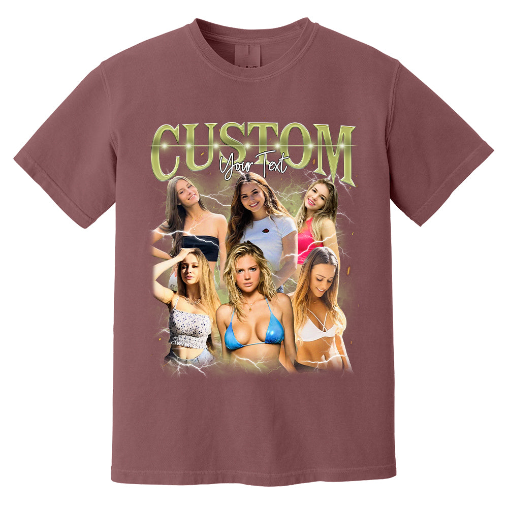 Custom Bootleg Rap Tee, Custom Photo - Vintage Graphic 90s T-shirt, Custom Photo Shirt, Custom Your Own Bootleg Idea Here, Insert Your Design