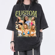 Custom Bootleg Rap Tee, Custom Photo - Vintage Graphic 90s T-shirt, Custom Photo Shirt, Custom Your Own Bootleg Idea Here, Insert Your Design