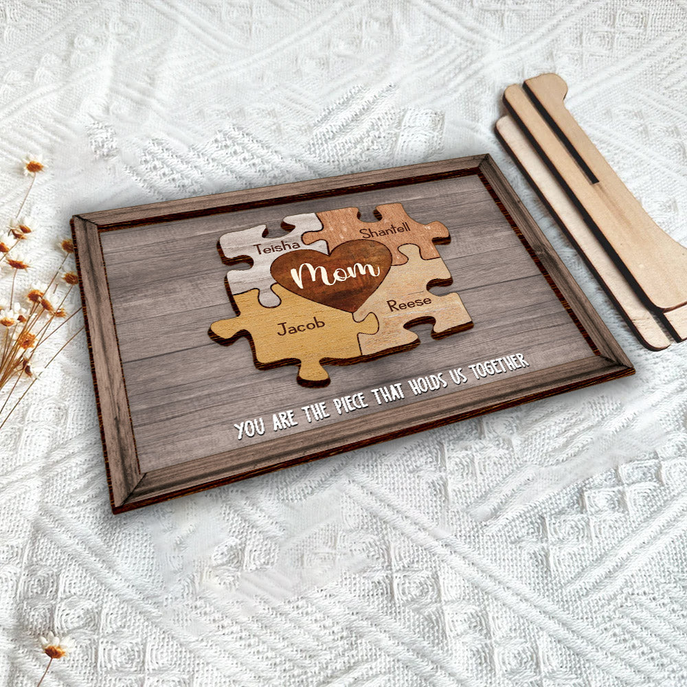 Personalized Wooden Plaque for Rakhi Gift for Sister and Brother
