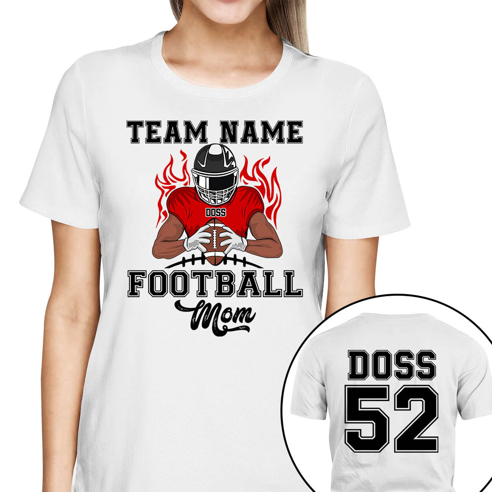 Personalized Football Shirts Custom Football Dad Shirt Personalized  Football Mom Team Pride Custom, UOND