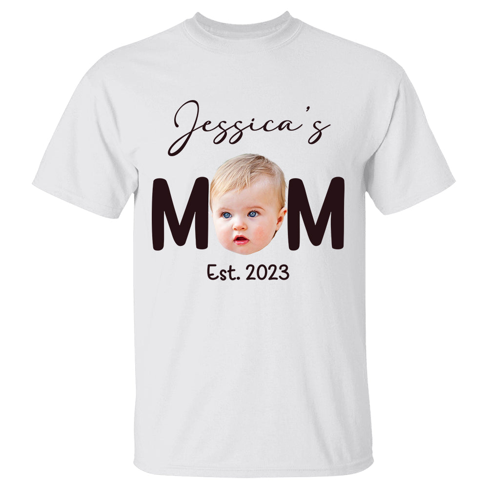 Mom And Dad Est For New Mom, New Dad Custom Kids' Name - Personalized Shirt