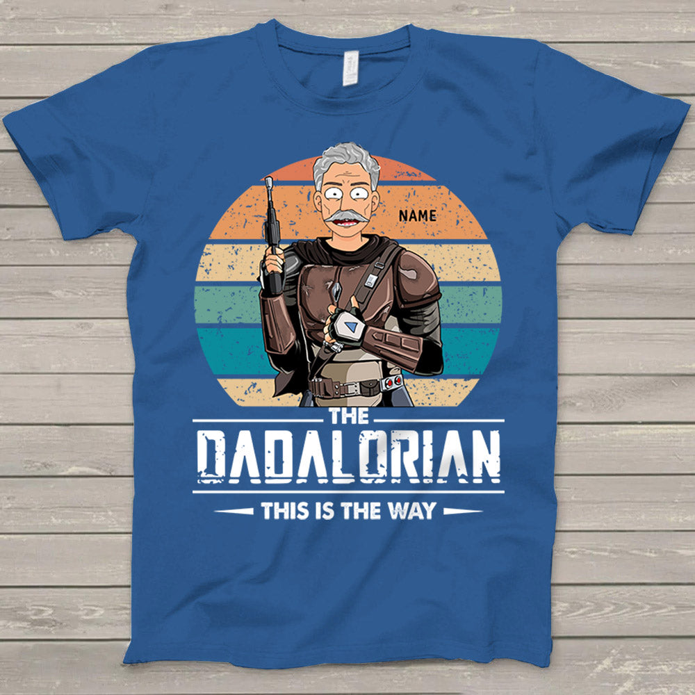 The Dadalorian This Is The Way Shirt For Papa