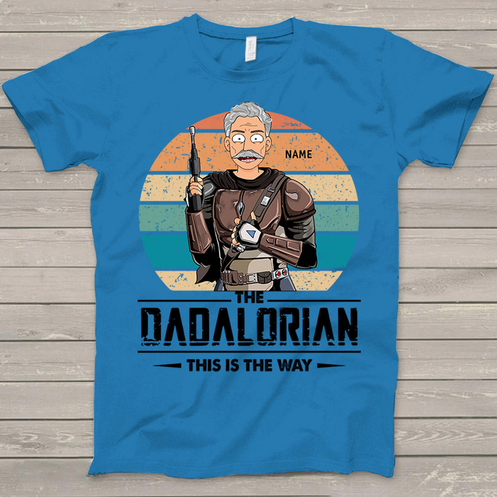 The Dadalorian This Is The Way Shirt For Papa