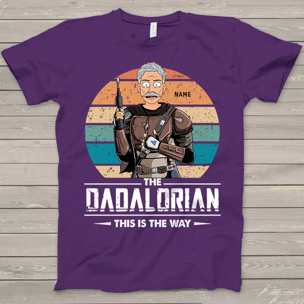 The Dadalorian This Is The Way Shirt For Papa