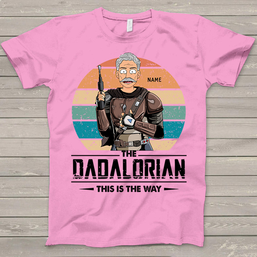 The Dadalorian This Is The Way Shirt For Papa