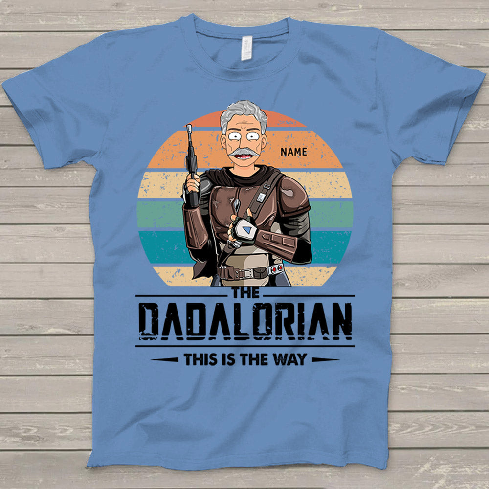 The Dadalorian This Is The Way Shirt For Papa