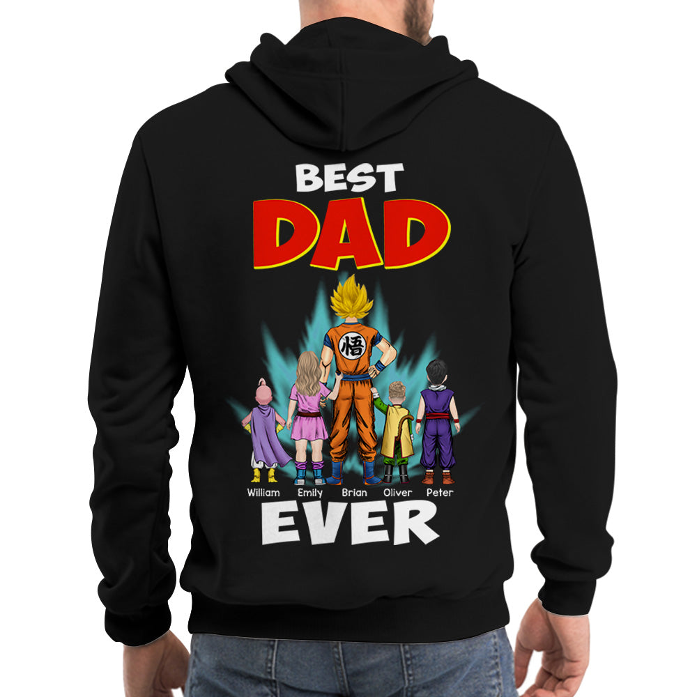 Best Dad Ever - Personalized Shirt For Dad, Gift For Father's Day