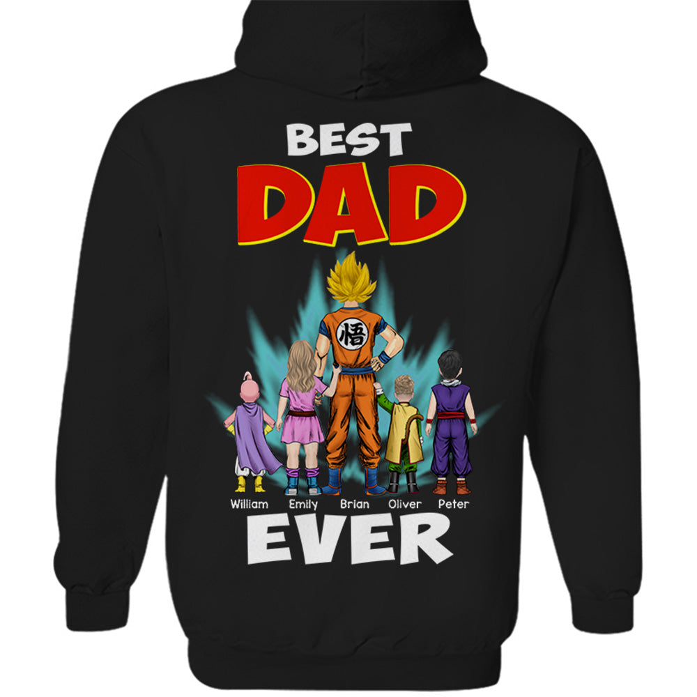 Best Dad Ever - Personalized Shirt For Dad, Gift For Father's Day