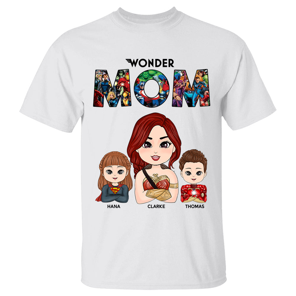 Wonder Mom Personalized Shirt