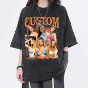 Custom Bootleg Rap Tee, Custom Photo - Vintage Graphic 90s T-shirt, Custom Photo Shirt, Custom Your Own Bootleg Idea Here, Insert Your Design
