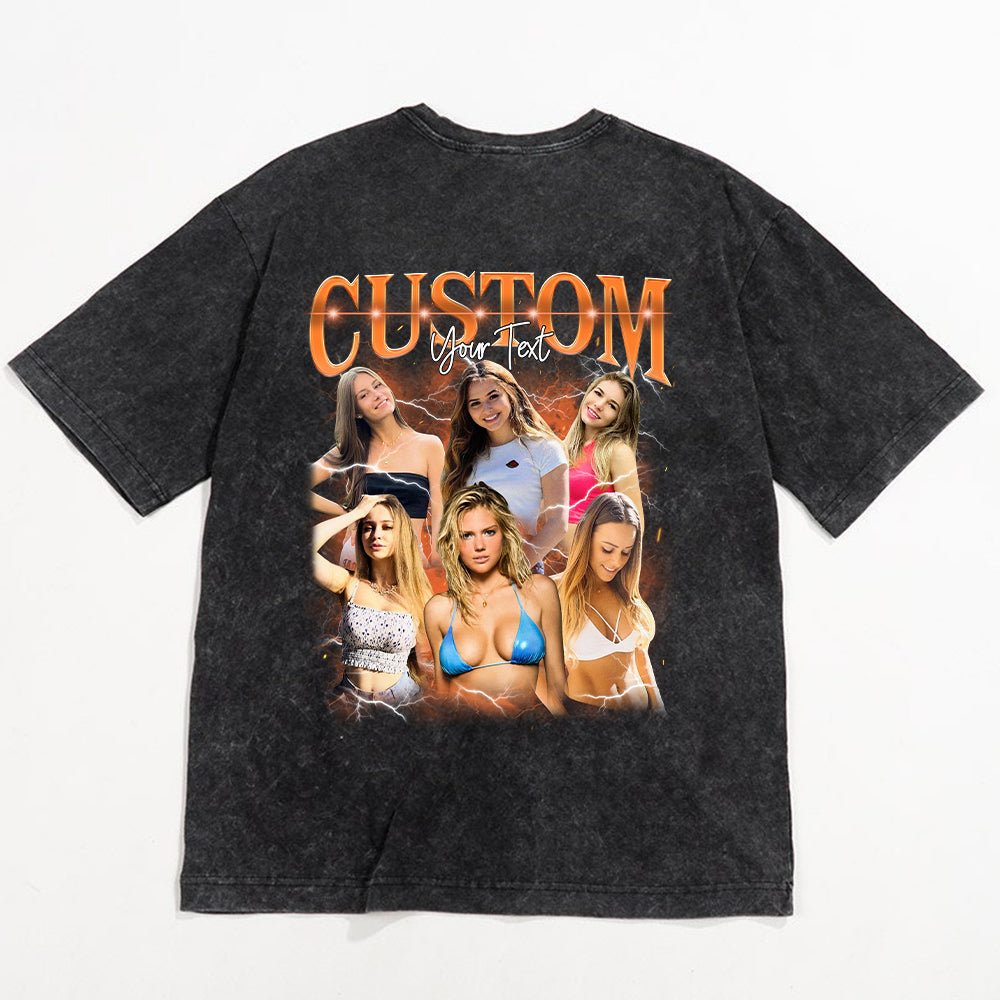Custom Bootleg Rap Tee, Custom Photo - Vintage Graphic 90s T-shirt, Custom Photo Shirt, Custom Your Own Bootleg Idea Here, Insert Your Design