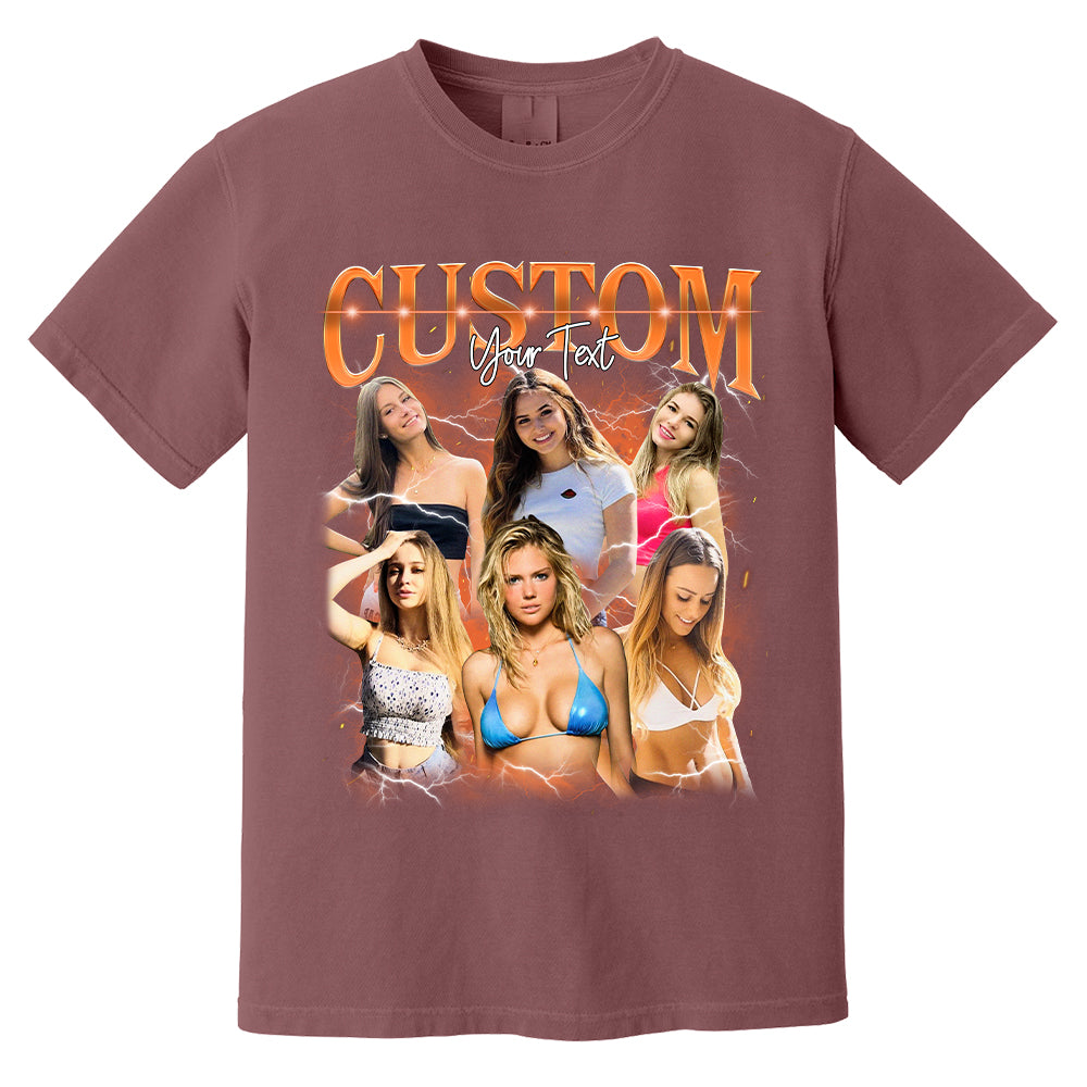 Custom Bootleg Rap Tee, Custom Photo - Vintage Graphic 90s T-shirt, Custom Photo Shirt, Custom Your Own Bootleg Idea Here, Insert Your Design