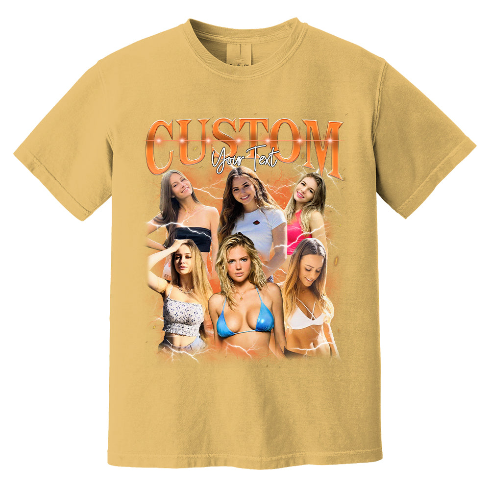 Custom Bootleg Rap Tee, Custom Photo - Vintage Graphic 90s T-shirt, Custom Photo Shirt, Custom Your Own Bootleg Idea Here, Insert Your Design