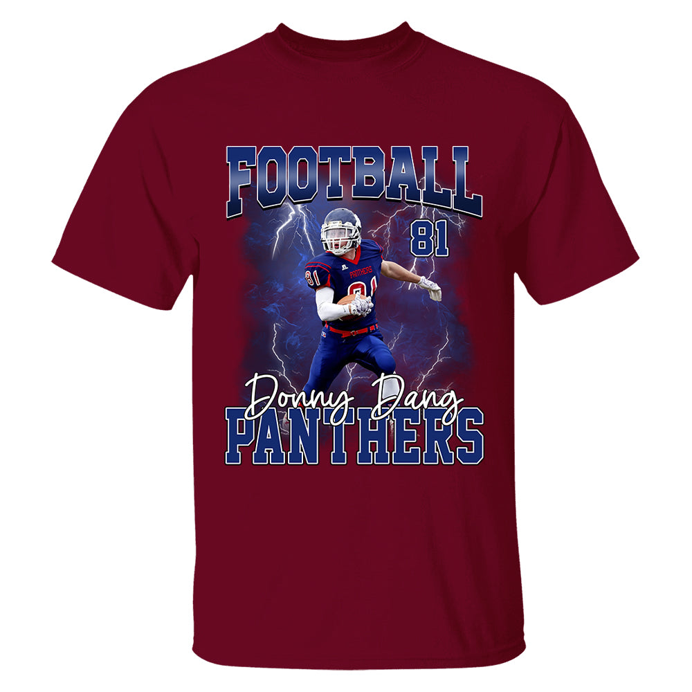Game Day Football Personalized Shirt Custom Your Photo Gift For Football Player