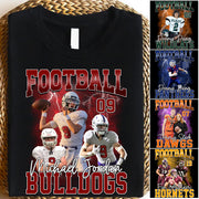 Game Day Football Personalized Shirt Custom Your Photo Gift For Football Player