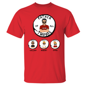 Father's Of All Things Personalized Shirt Gift For Father's Day K1702