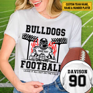 Mom Squad Football Jersey with Team Name - Personalized Spiritwear