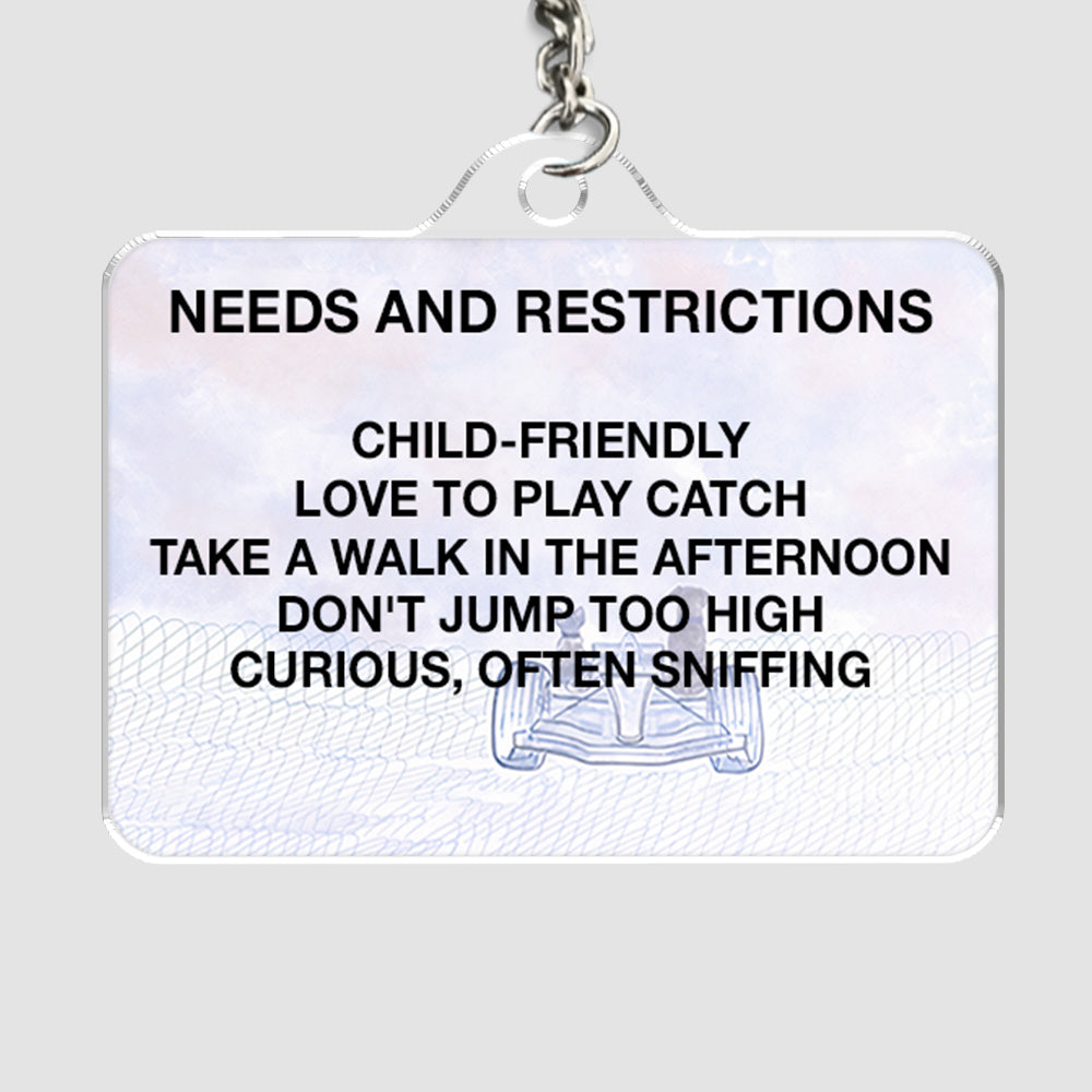 Custom Photo Pet ID Tags - Drivers License - Indiana