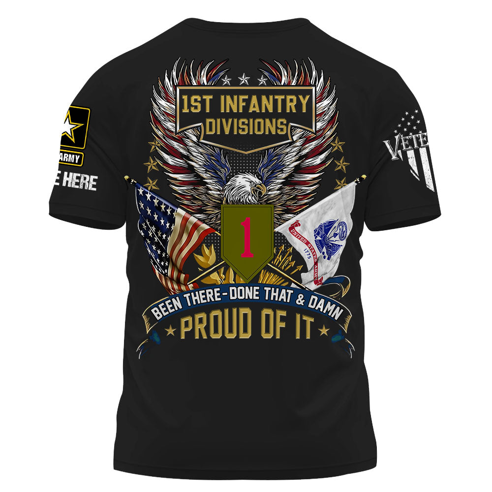 Personalized Shirt Been There Done That And Damn Proud Of It Gift For Veterans K1702