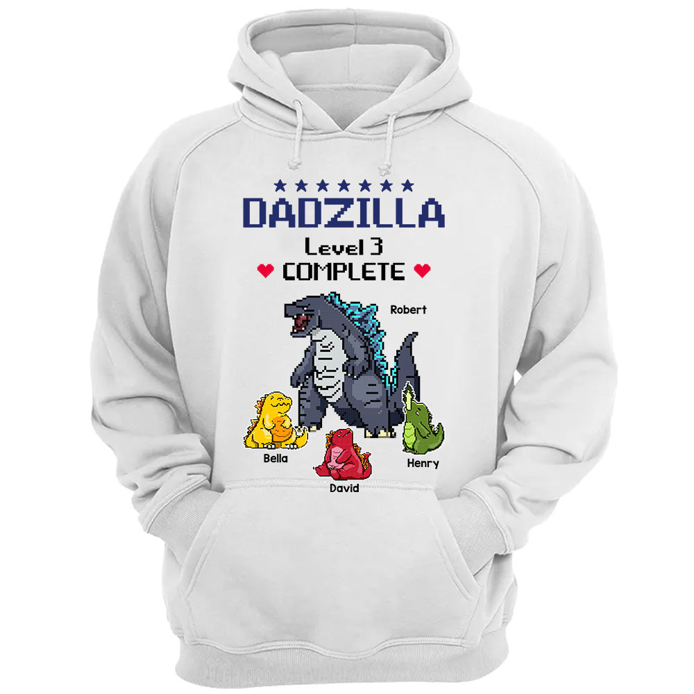Dadzilla Complete - Personalized Shirt Custom Nickname With Kids Gift For Dad Mom