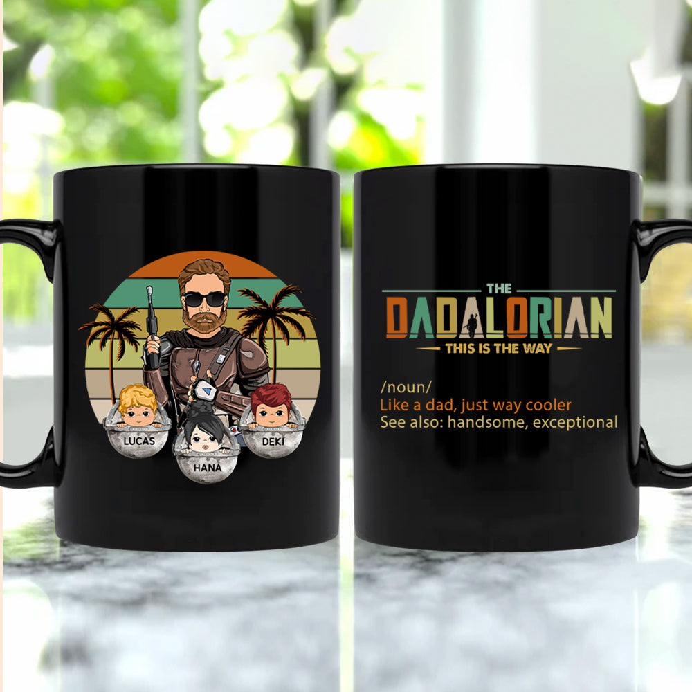The Dadalorian - Custom Mug Gift For Dad