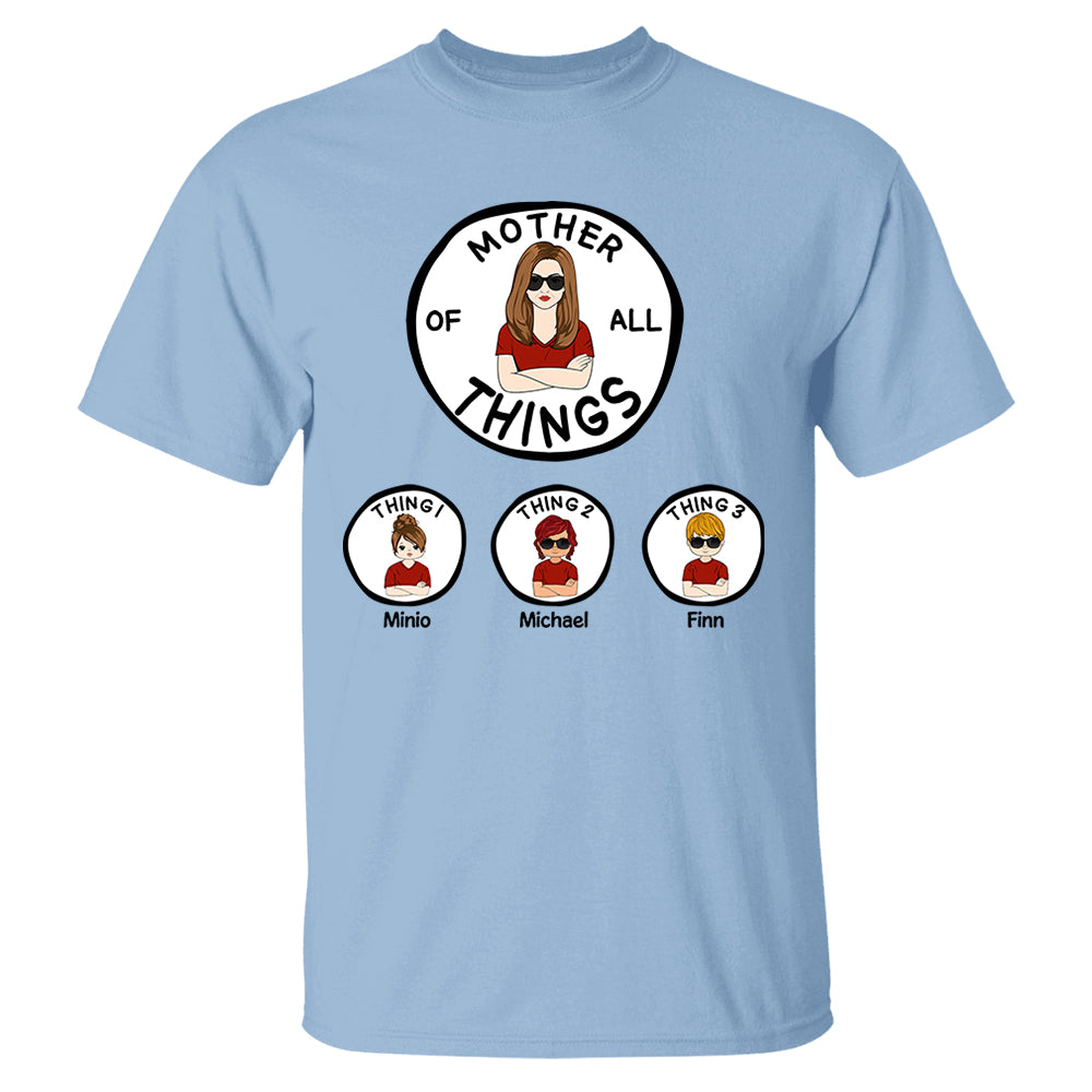 Grandma Of All Things Personalized Shirt - Mother's Day, Birthday Gift For Mother, Grandma