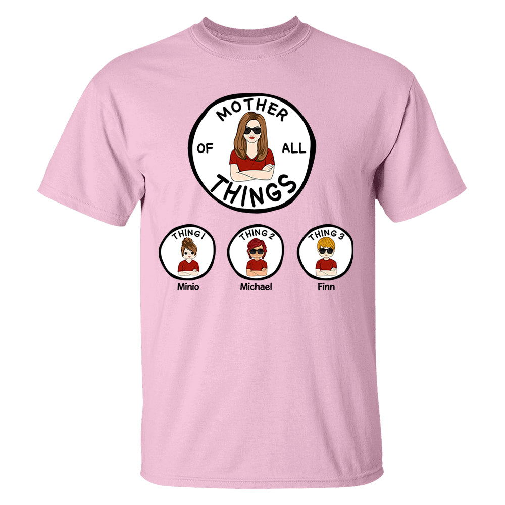 Grandma Of All Things Personalized Shirt - Mother's Day, Birthday Gift For Mother, Grandma
