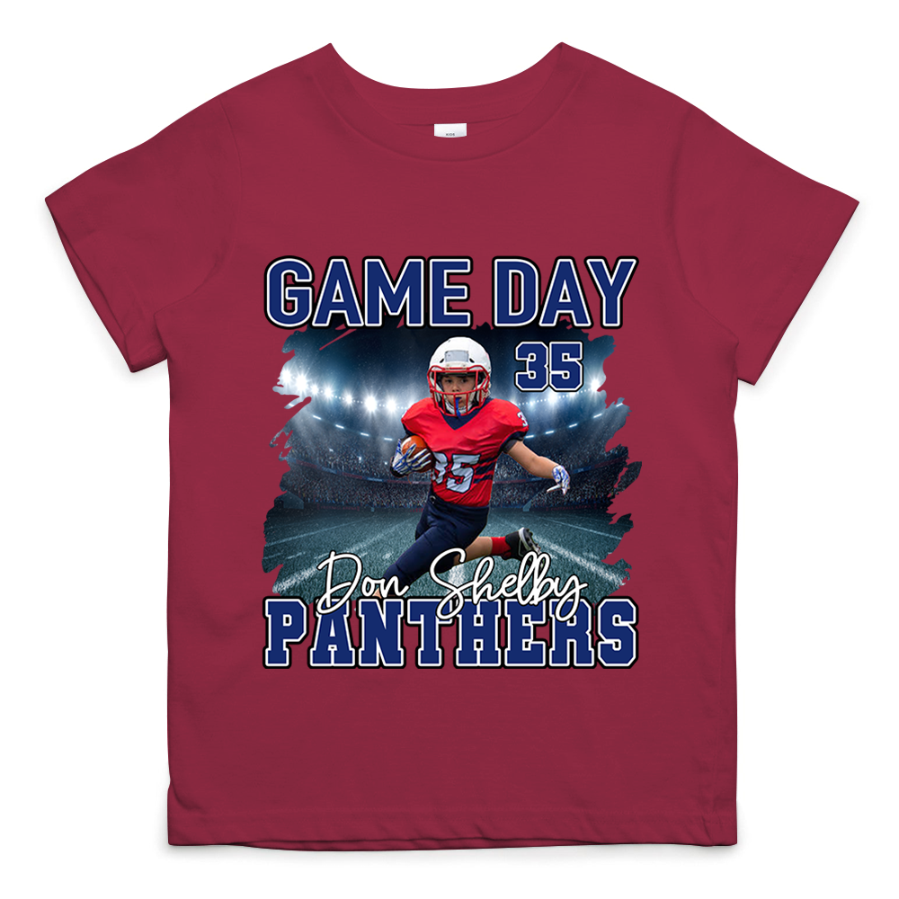 Game Day Football Personalized Shirt Custom Team Name
