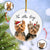 Personalized Pet Ornament Using Pet's Photo + Name - Custom Ornament Christmas Dog Ornament Personalized Dog Ornament Custom Dog