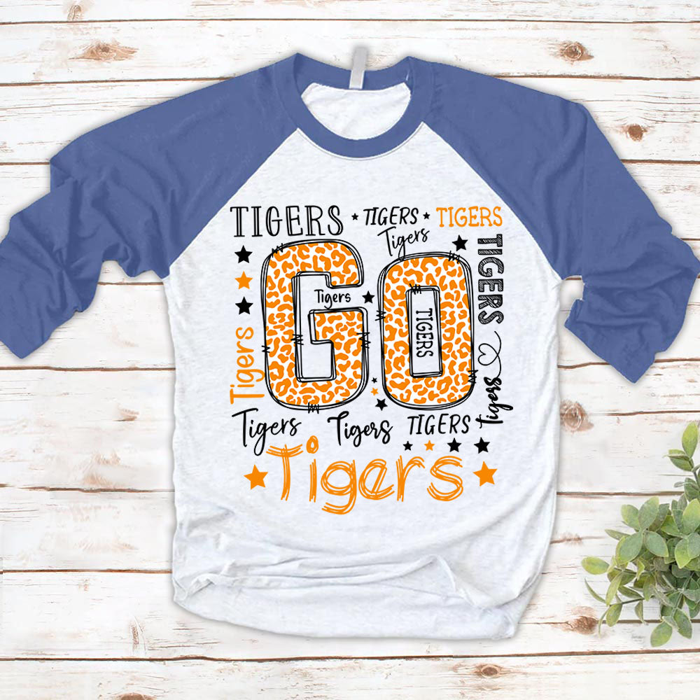 Tiger School Mascot Shirt Favorite Team Shirt School Team
