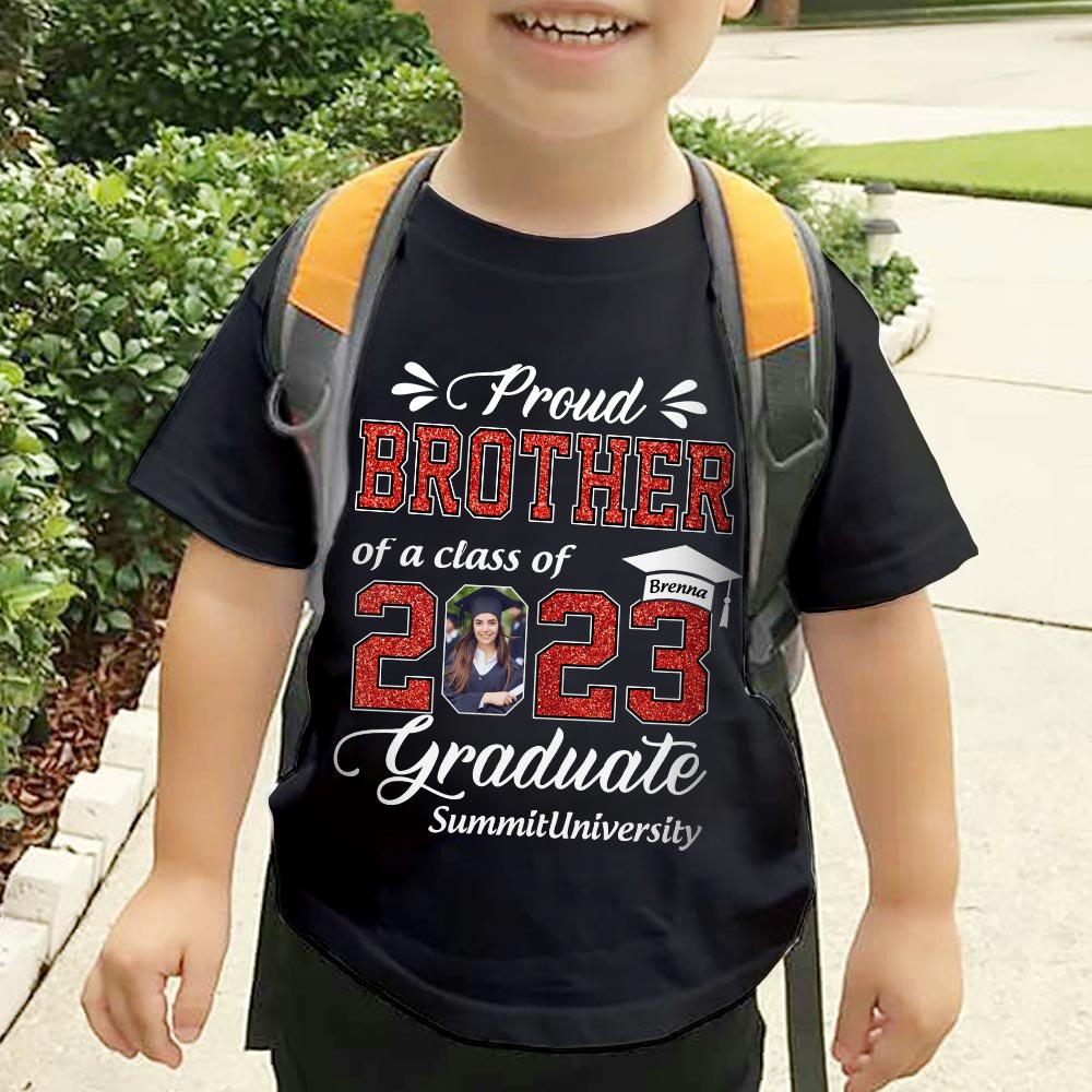 Personalized Graduation Shirts Custom Graduation Shirt Class of 2023 Family Gifts For Children Youth Tee K1702