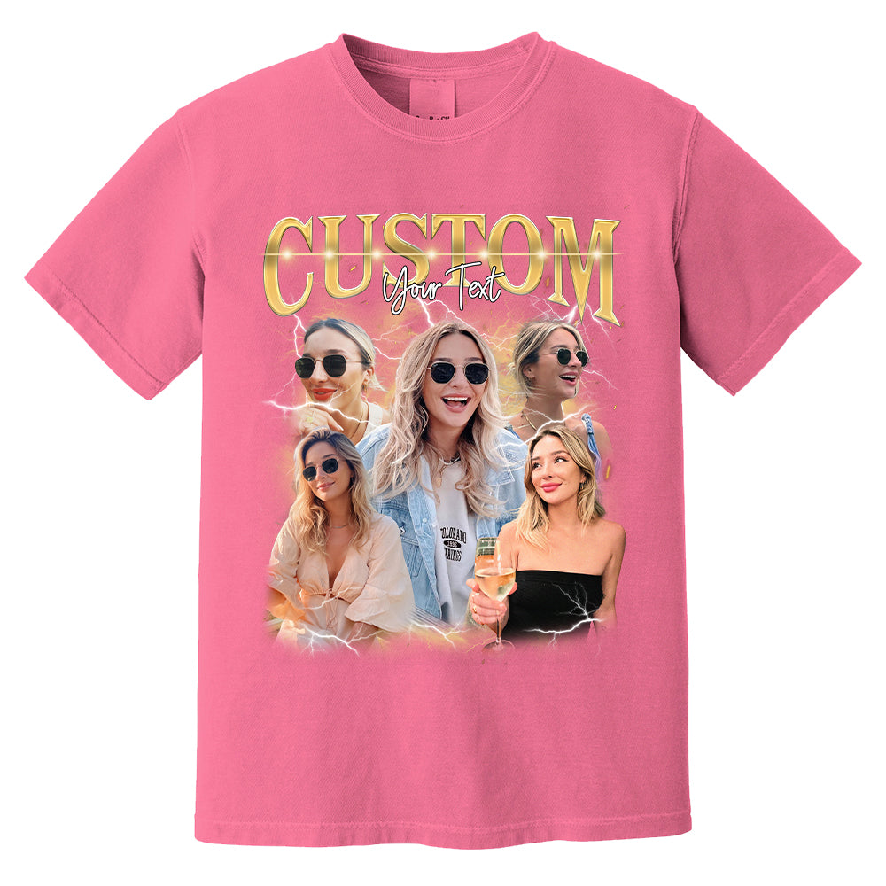 Custom Bootleg Rap Tee, Custom Photo - Vintage Graphic 90s T-shirt, Custom Photo Shirt, Custom Your Own Bootleg Idea Here, Insert Your Design