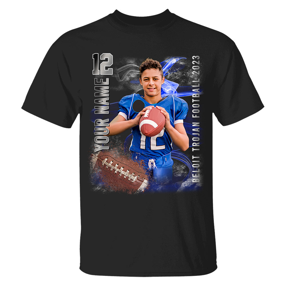 Personalized Game Day Shirt Gift Sports Lovers Custom Photo PLayer Shirt K1702