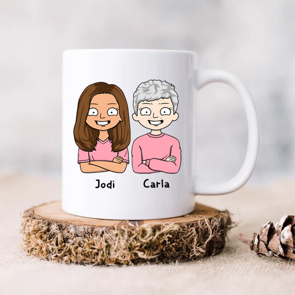PERSONAL84 Like Mother Like Daughter Oh Crap White Ceramic Coffee Mug -  Cute Mug For Women - Persona…See more PERSONAL84 Like Mother Like Daughter  Oh