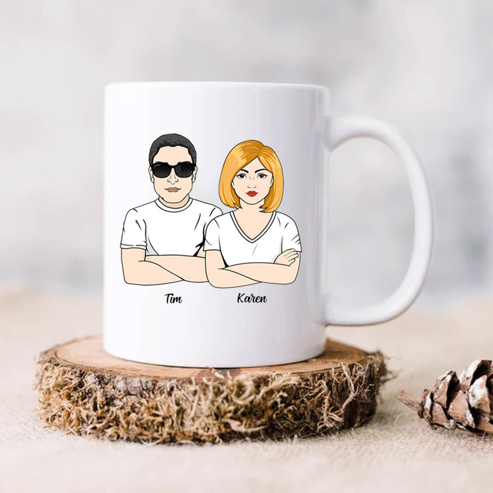 I Would Fight A Bear For You Brother Personalized Mug Gift For Brother And Sister