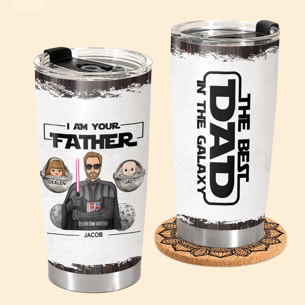 Daddy and Mommy Est 2023 Travel Tumbler, New Parents Insulated