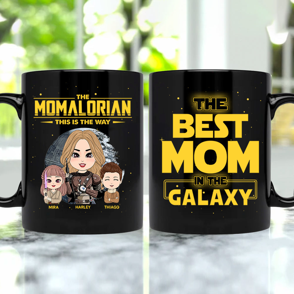 The Momalorian - Personalized Mug Gift For Mom Grandma