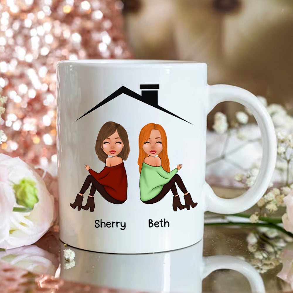 I'll Go Anywhere With You - Couple Personalized Custom Mug - Gift For -  Pawfect House