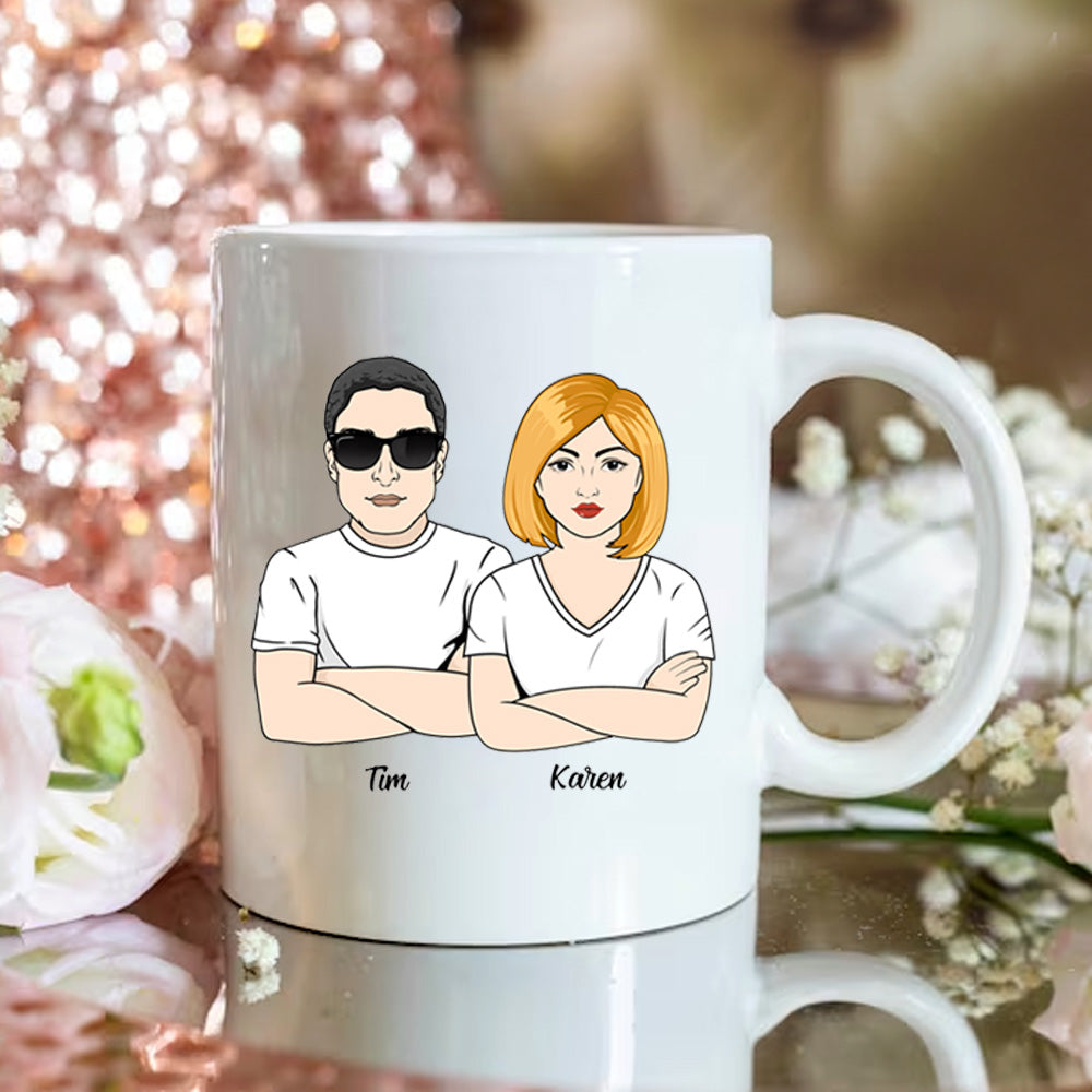 I Would Fight A Bear For You Brother Personalized Mug Gift For Brother And Sister